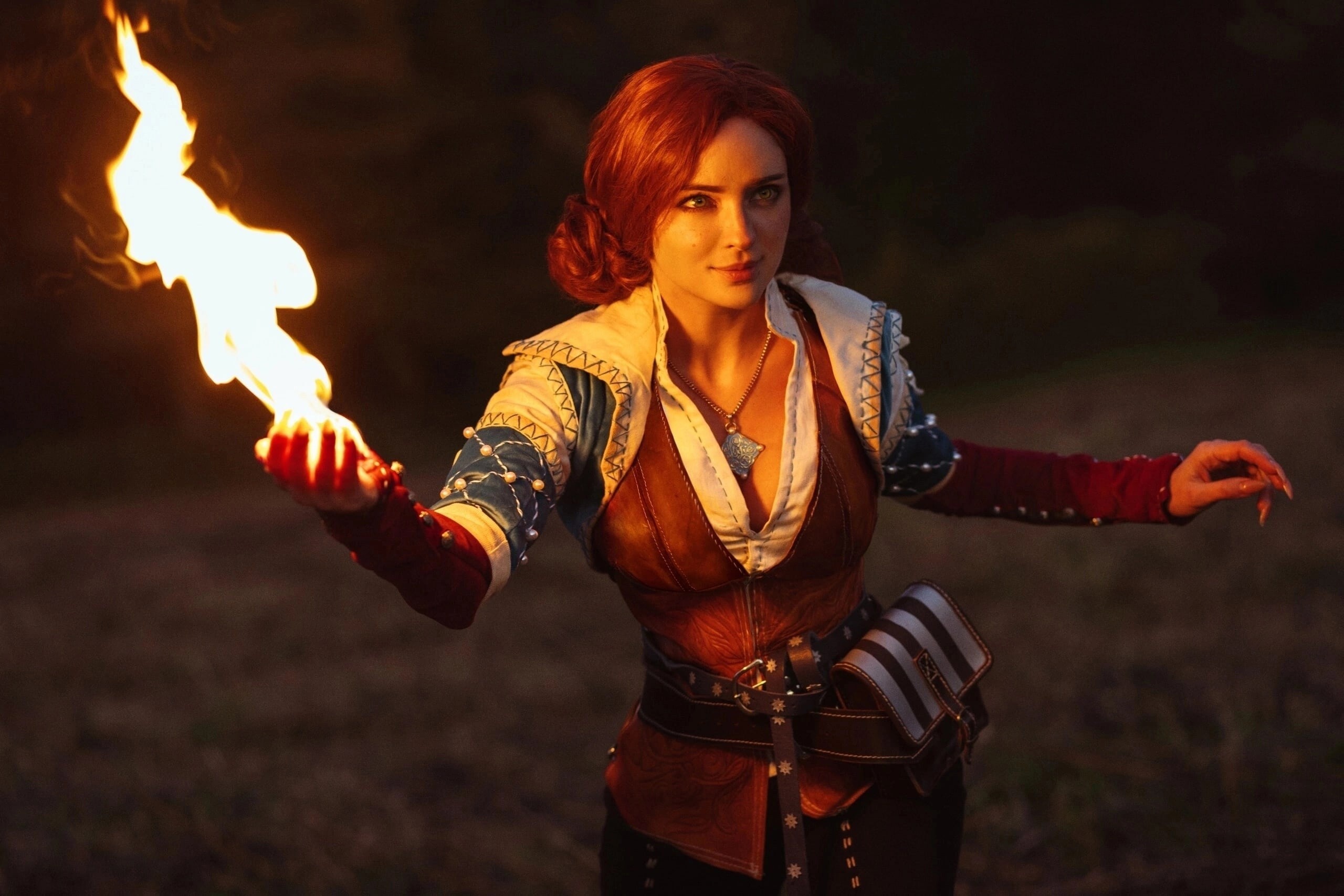 The Witcher | Triss Merigold (С настоящим огнем) - EntHub